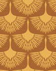 Amber Glow warm golden abstract wallpaper