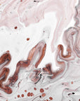 Soft pink copper marble peel and stick wallpaper - Blurred Essence