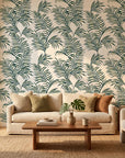 Calm Ferns in a warm and inviting living room