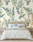 Cerulean Blossom adding character to a cozy bedroom