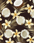 Coco Bloom tropical fruit floral wallpaper