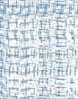 Concrete Drift blue & grey abstract wallpaper
