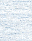 Cornflower Dash blue abstract texture wallpaper creating ambiance in a serene bathroom