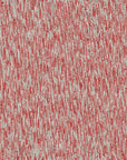 Crimson Relic textured red geometric wallpaper creating ambiance in a serene bathroom