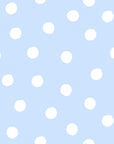 Dream Drops light blue polka dot wallpaper