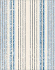 Textured blue grey distressed vertical stripe peel and stick wallpaper - Ecliptic Flow