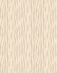 A pale tan wall covering featuring a recurring design of vertical, undulating lines. The organic pattern mimics the appearance of fine wood texture or streaming natural fibers