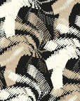 Hatch Echoes neutral beige abstract brush stroke wallpaper