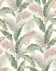 Hushed Canopy muted forest wallpaper