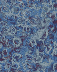 Indigo Static blue and navy abstract distressed texture wallpaper