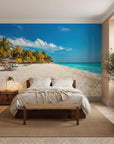 Exotic island landscape with pristine natural beauty peel and stick wallpaper
