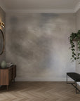 Calm layered wallpaper creating subtle visual depth