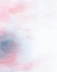 Soft blush and grey watercolor cloud peel and stick wallpaper - Muted Flow