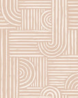 Nomad Stripe artistic wave wallpaper