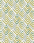 Olive Fret earthy geometric peel and stick wallpaper