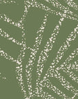 Olive Stipple textured stripe wallpaper