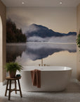 Quiet mood created by subtle veil of atmosphere removable wall mural