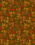 Rustic Joy winter berry wallpaper