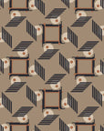 Sliced Radiance modern block wallpaper