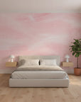 Soft Passage delicate pink textured in a warm and inviting living room