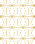 Starlight Geometry gold geometric star wallpaper