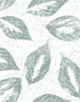Still Green serene botanical peel and stick wallpaper