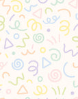 Sweet Sprinkle pastel scribble wallpaper