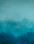 Tranquil removable wallpaper evoking deep water serenity