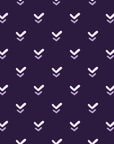 Falling Grace Plum chevron wallpaper in plum and lilac