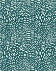 Grain Shift Teal minimalist dash wallpaper in teal and ivory