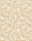 Amber Mosaic golden geometric peel and stick wallpaper