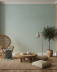 Amber Haze serene blue cream ombre creating ambiance in a serene bathroom