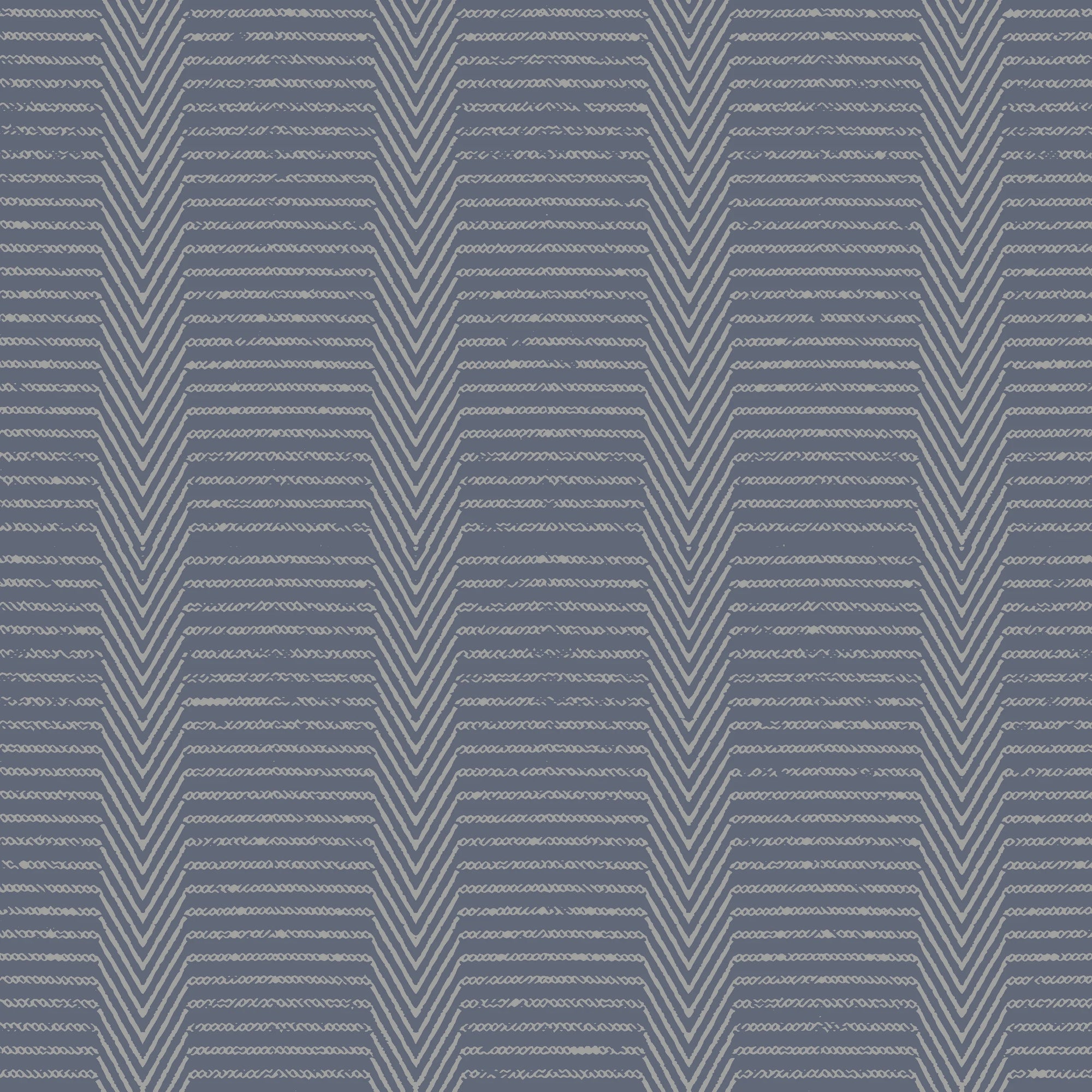 Anchor Chain navy geometric peel and stick wallpaper