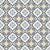 Andalusian Court blue and gold tile peel and stick wallpaper creating ambiance in a serene bathroom