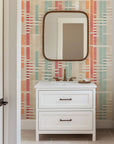 Art Block - Mid-Century Geometric Wallpaper