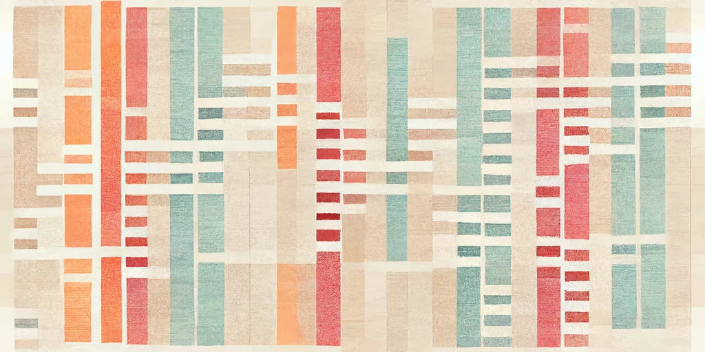 Art Block mid-century geometric wallpaper