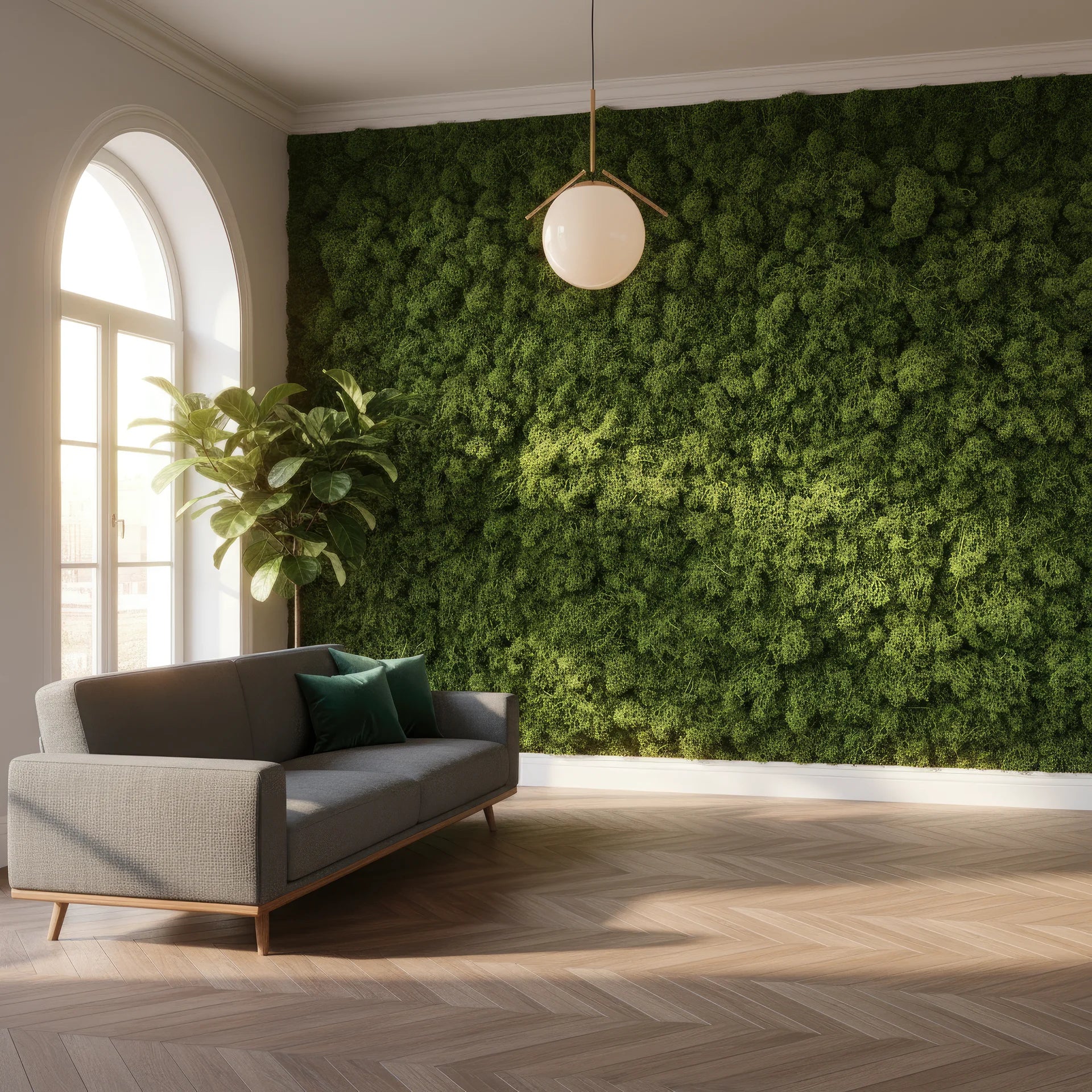 Golden autumn vista with textile richness and layered depth peel and stick wallpaper