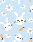 Azure Dreams bunny rabbit wallpaper