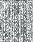Birch & Shadow grey abstract wallpaper