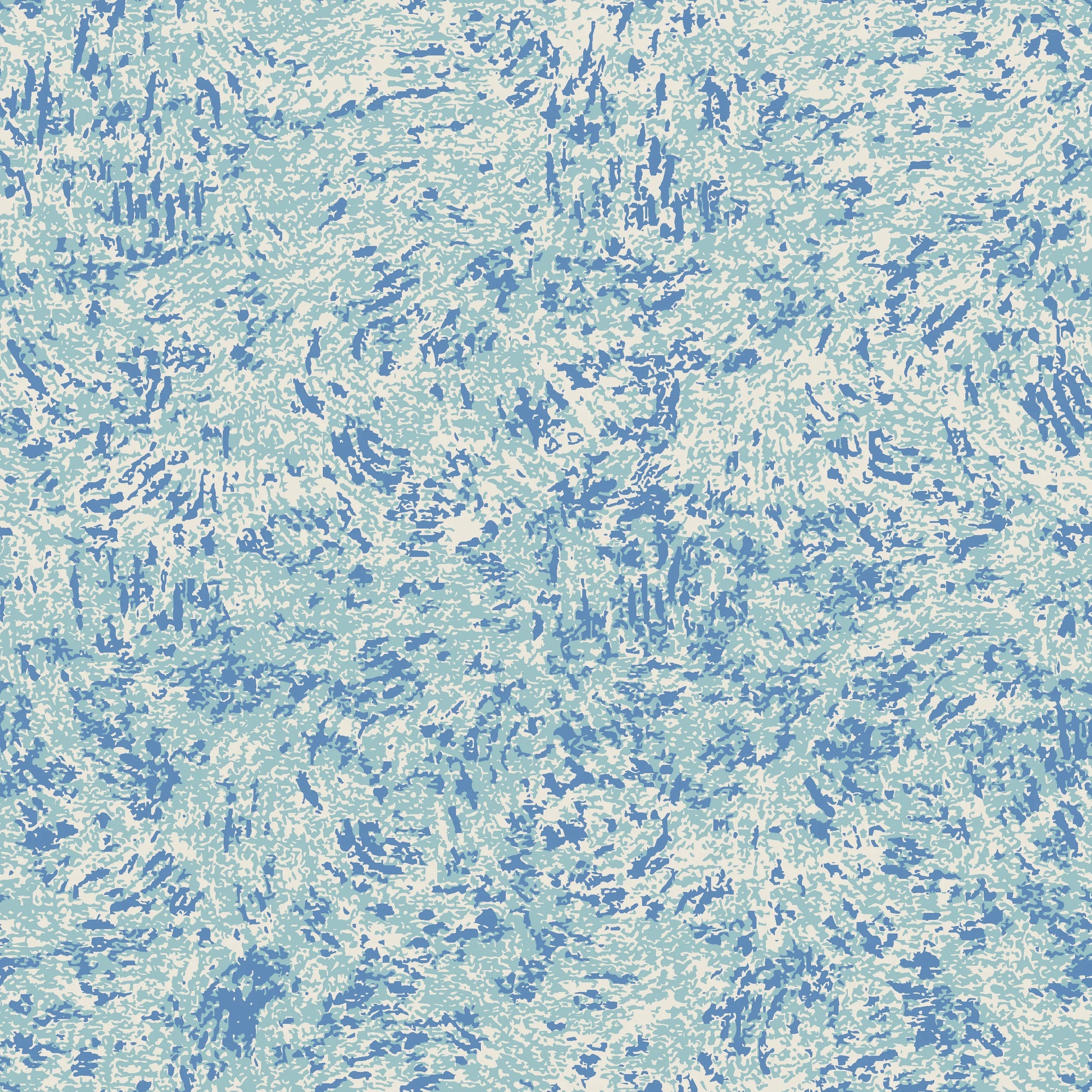 Blue Mirage coastal abstract peel and stick wallpaper
