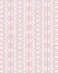 Linen-like pink and lavender diamond geometric peel and stick wallpaper - Blush Diamond