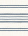 Smooth navy blue diagonal stripe peel and stick wallpaper - Calm Weave