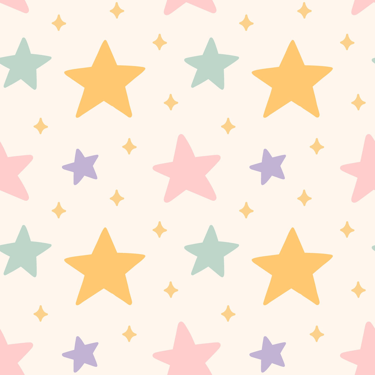 Celestial Dream pastel star wallpaper