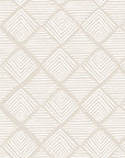 Chevron Etch - Hand-Drawn Geometric Wallpaper