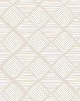 Crafted zigzag motif creating a flowing, tactile geometric wall design