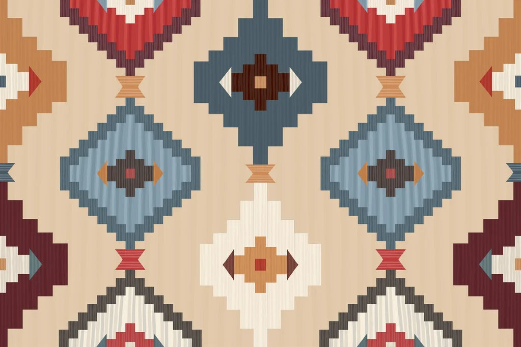 Chieftain Weave tribal texture wallpaper