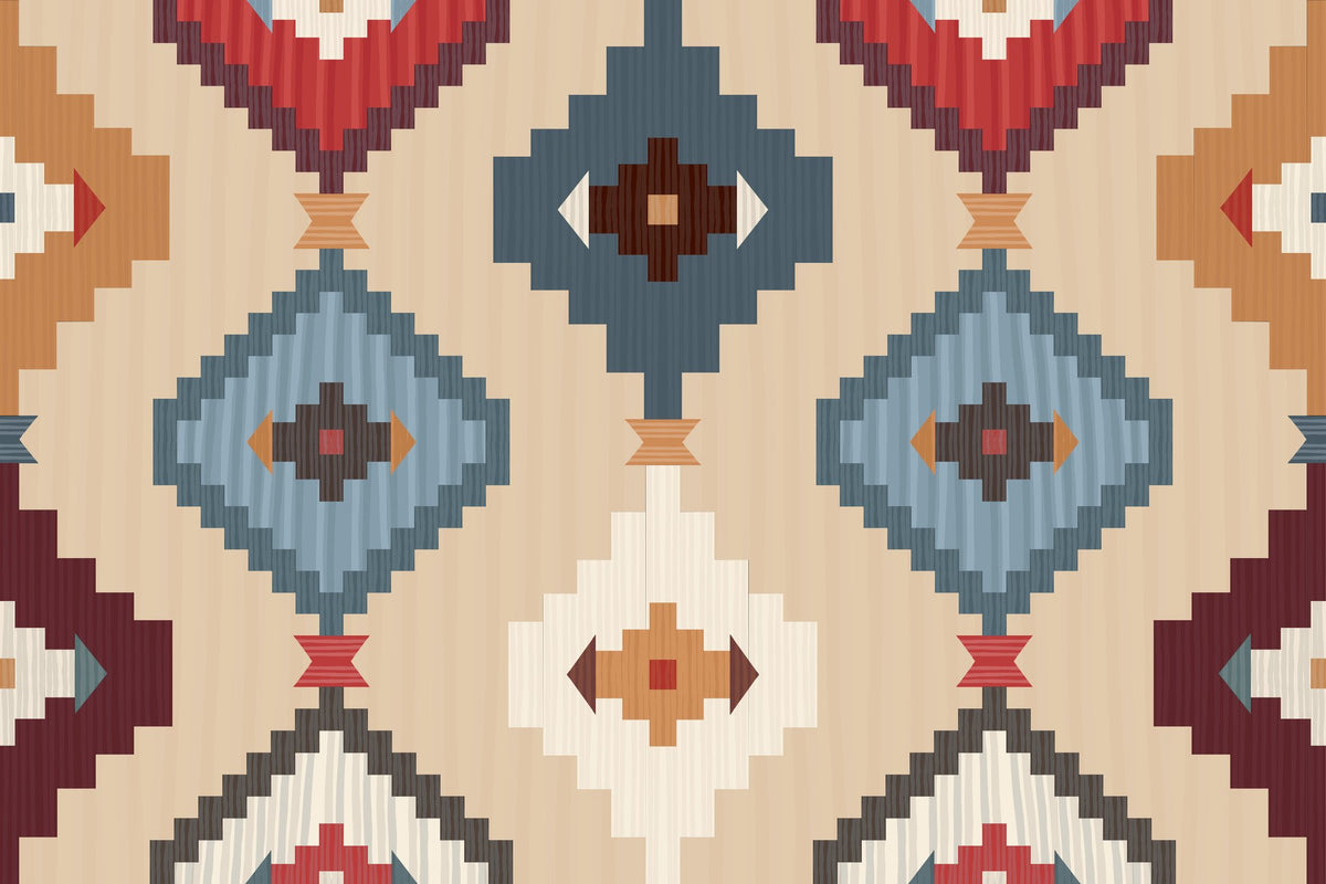 Chieftain Weave tribal texture wallpaper