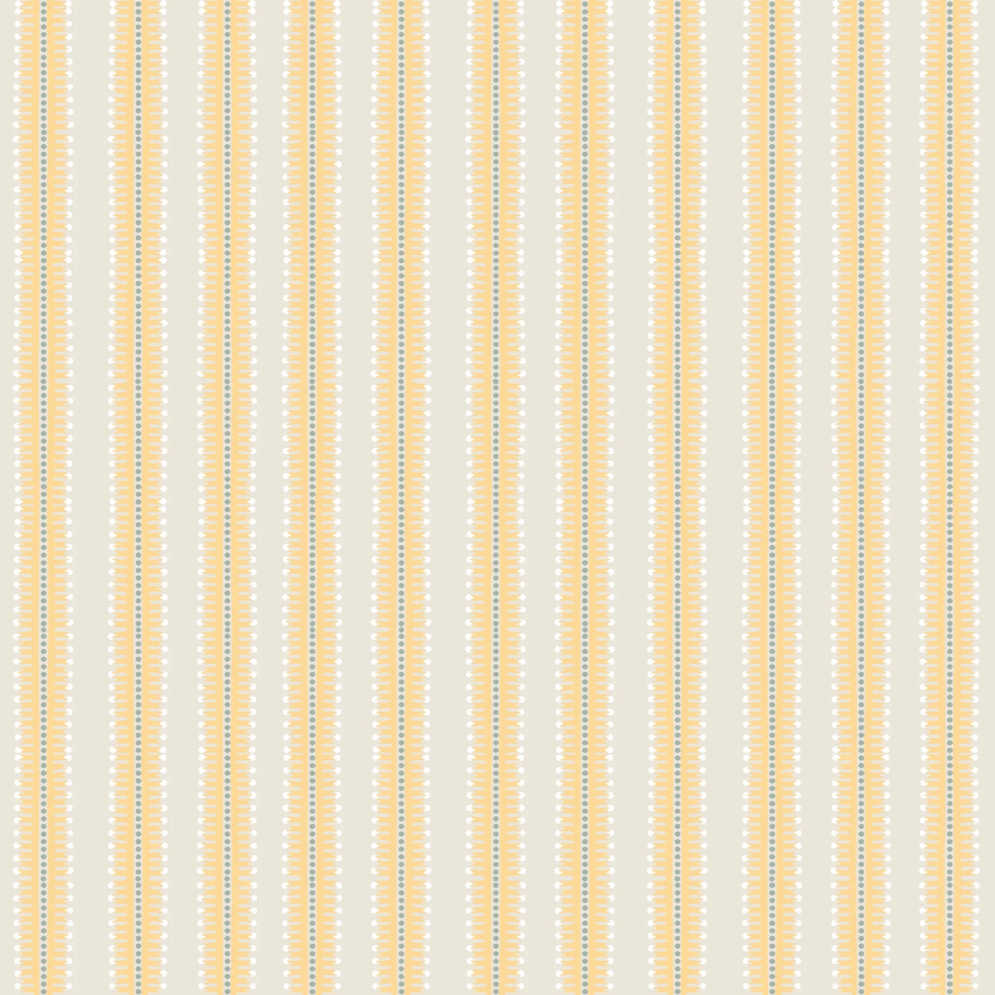 Citrine Column yellow striped peel and stick wallpaper