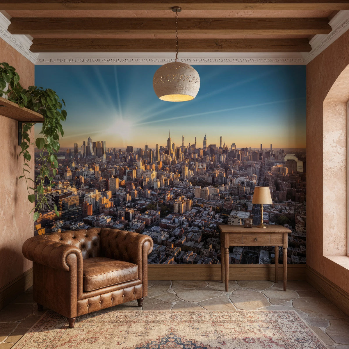 Cityscape Wallpaper | Architecture & Urban Murals – Applied Coverings