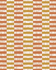 Clay & Ochre earthy geometric peel and stick wallpaper